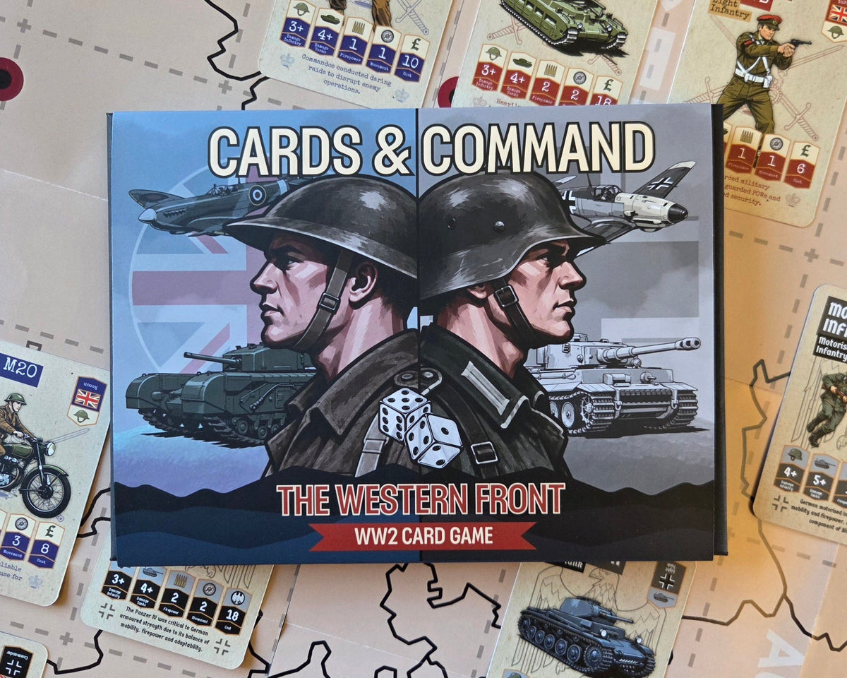 Cards & Command – The Western Front - WW2 Strategy Card Game
