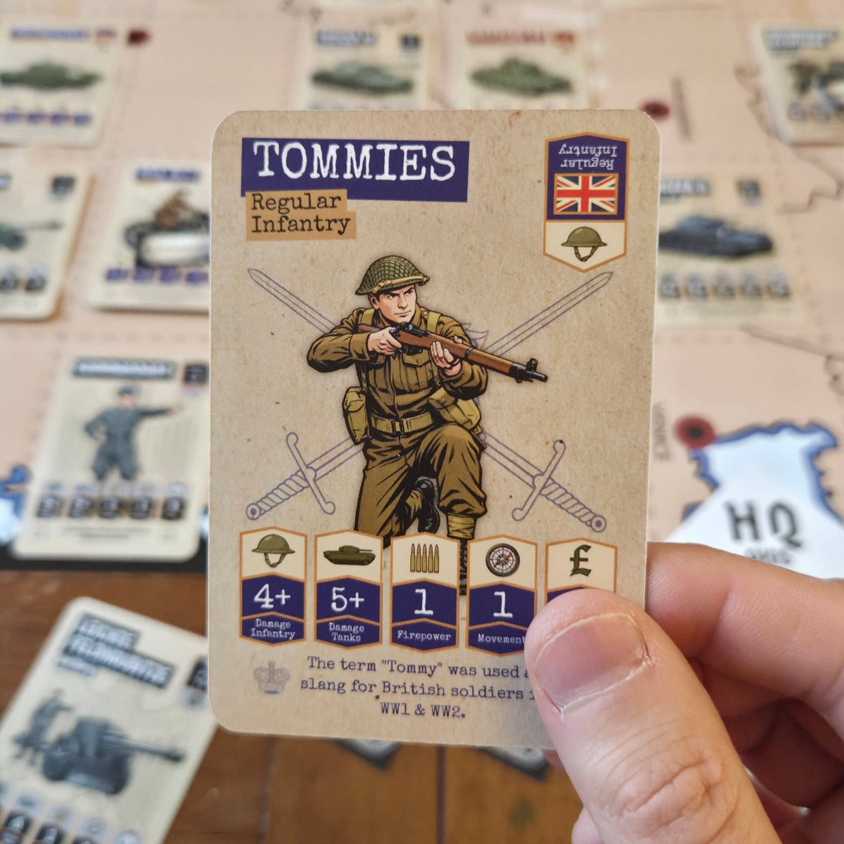 Cards & Command – The Western Front - WW2 Strategy Card Game