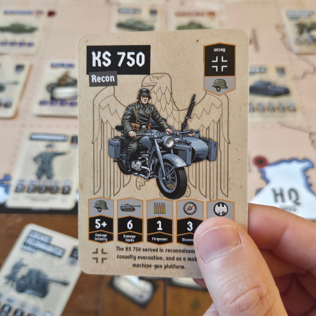 Cards & Command – The Western Front - WW2 Strategy Card Game